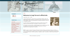 Desktop Screenshot of luigiferraro.it